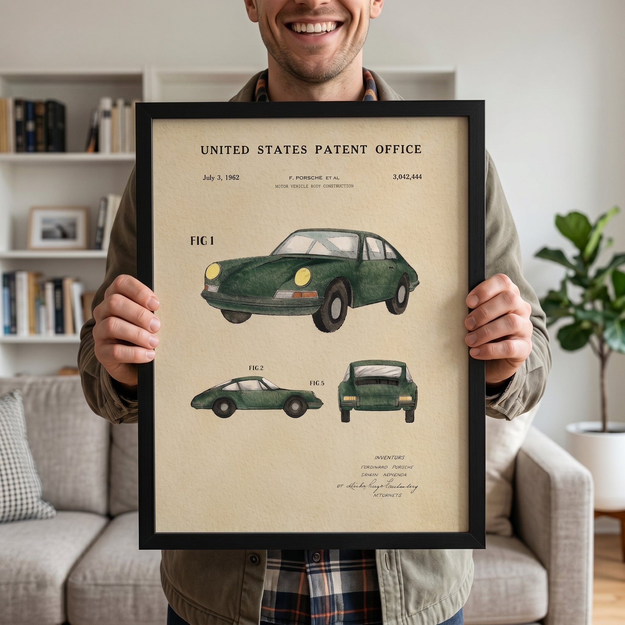 Green Sports Car (1964)