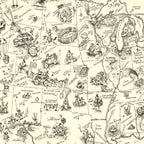 Vintage Bootlegger's Map of the United States 1926