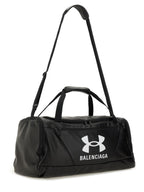 Balenciaga Duffle Bag Lamb Leather Black