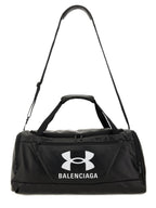 Balenciaga Duffle Bag Lamb Leather Black