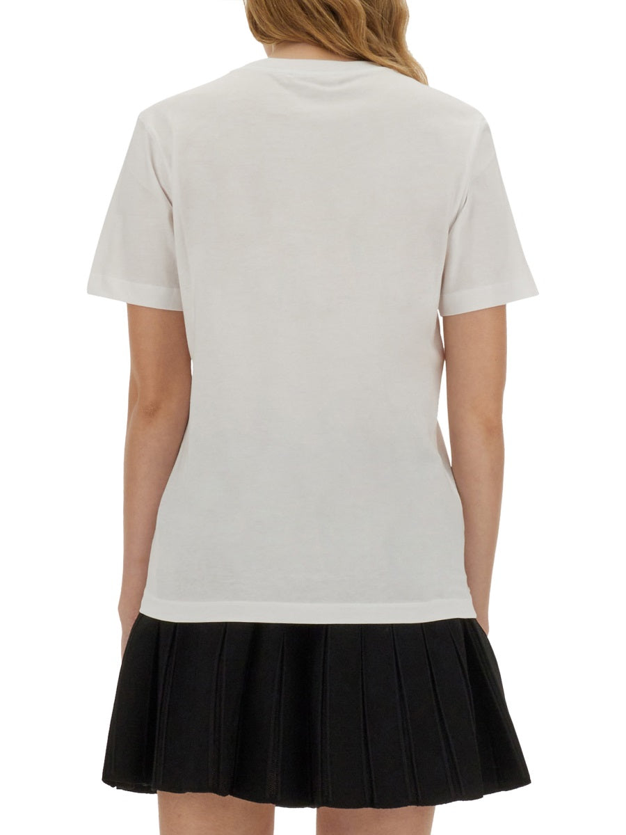 Marni Women Cotton T-Shirt With Logo