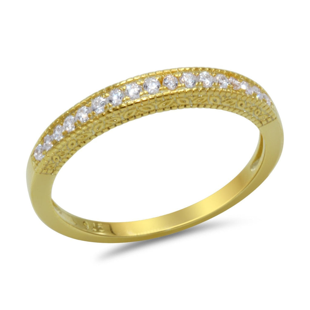 Cubic Zirconia Engagement/Wedding Ring Set