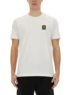 Belstaff Men T-Shirt With Logo Patch