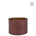Painted Leather Cuff - 1176