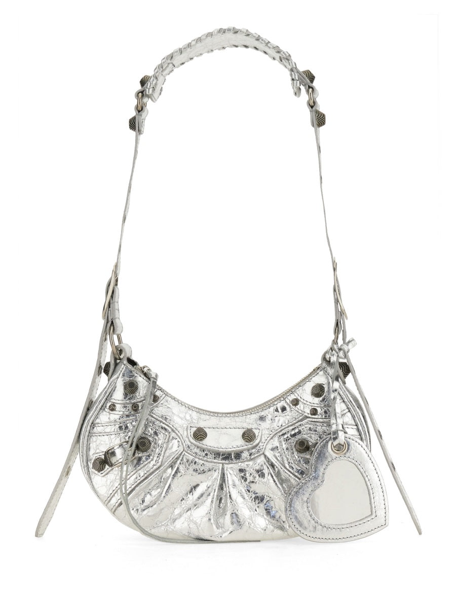 Balenciaga Silver Le Cagole XS Bag