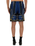 Versace Men Twill Bermuda Shorts