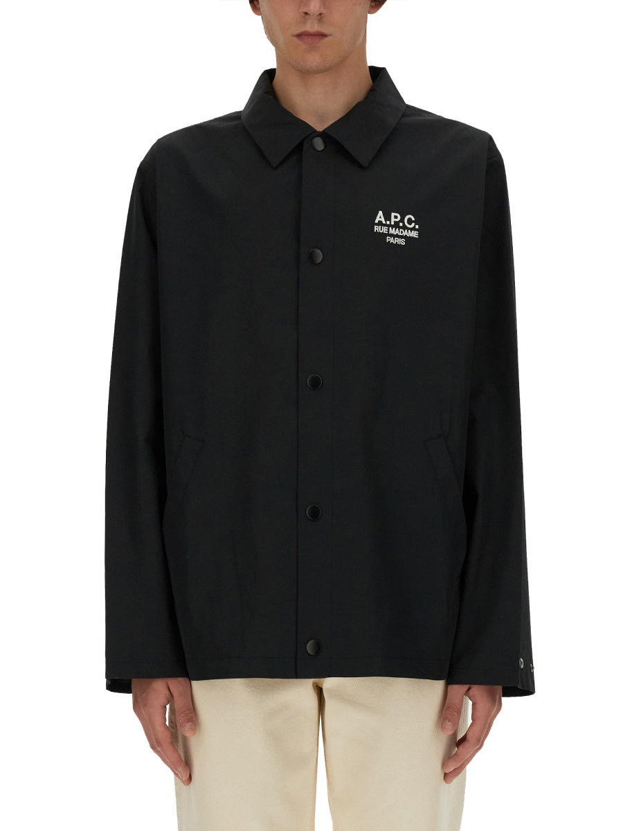 Blouson in Black With Regular Fit