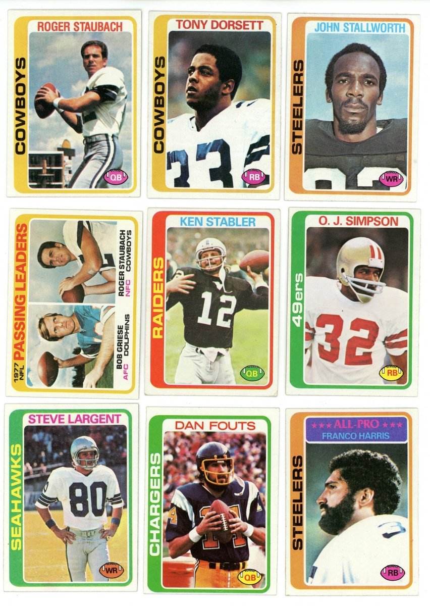 1978 TOPPS FOOTBALL COMPLETE SET BREAK - 12 CARDS PER BOX! 2 HOFERS IN EACH BOX!