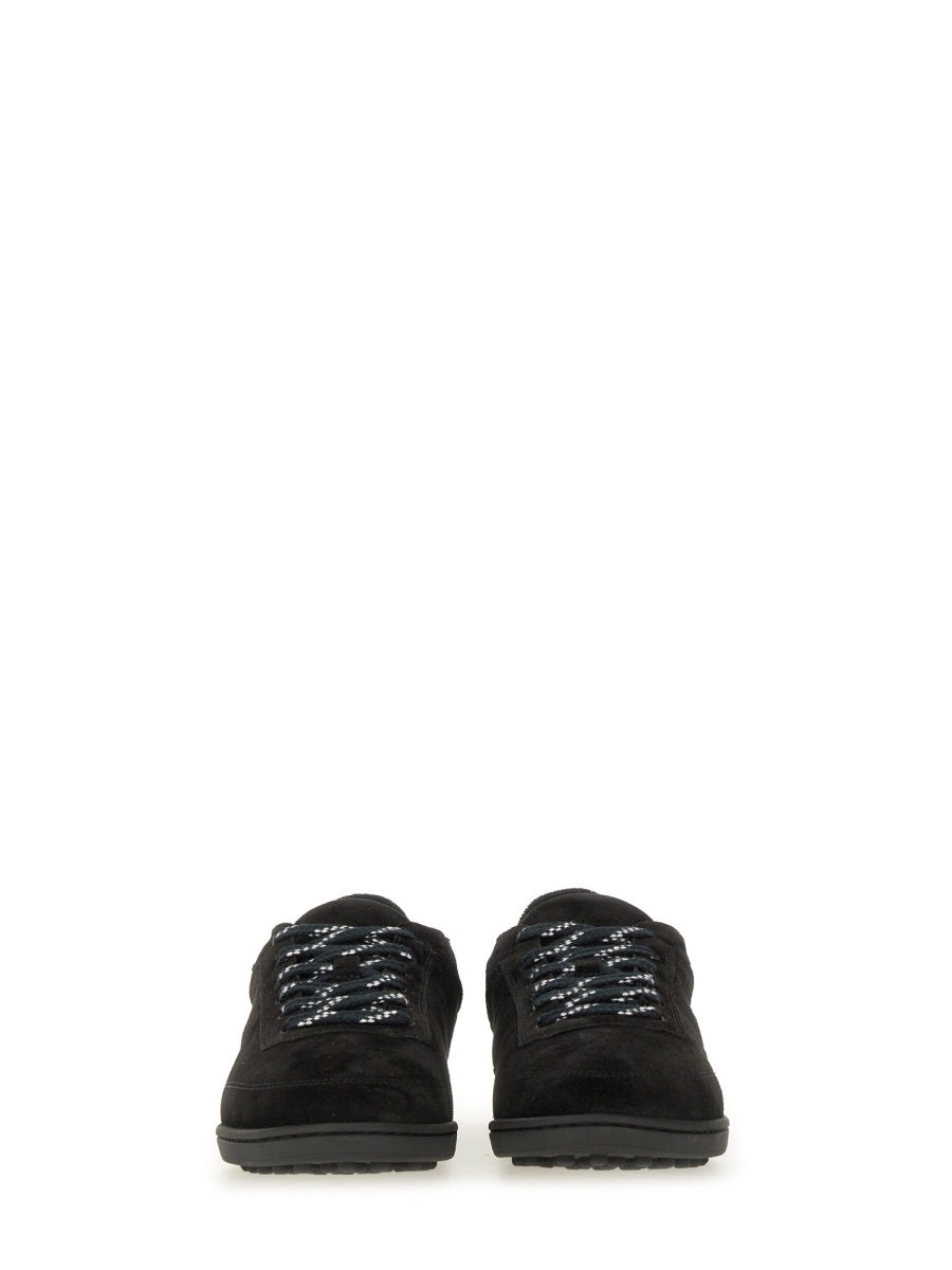Moe Sneakers in Black Cowhide Leather