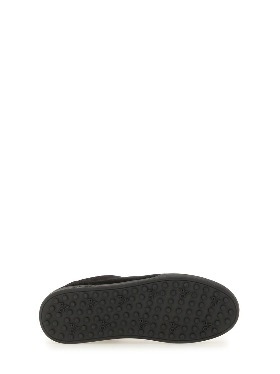 Moe Sneakers in Black Cowhide Leather