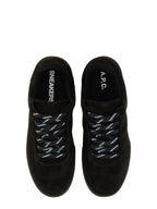 Moe Sneakers in Black Cowhide Leather