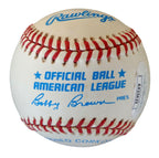 Lyman Bostock SR Autographed ONL Baseball Negro League Black Barons JSA 179838