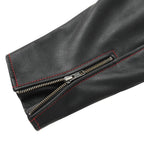 Redstrike Men’s Motorcycle Leather Jacket
