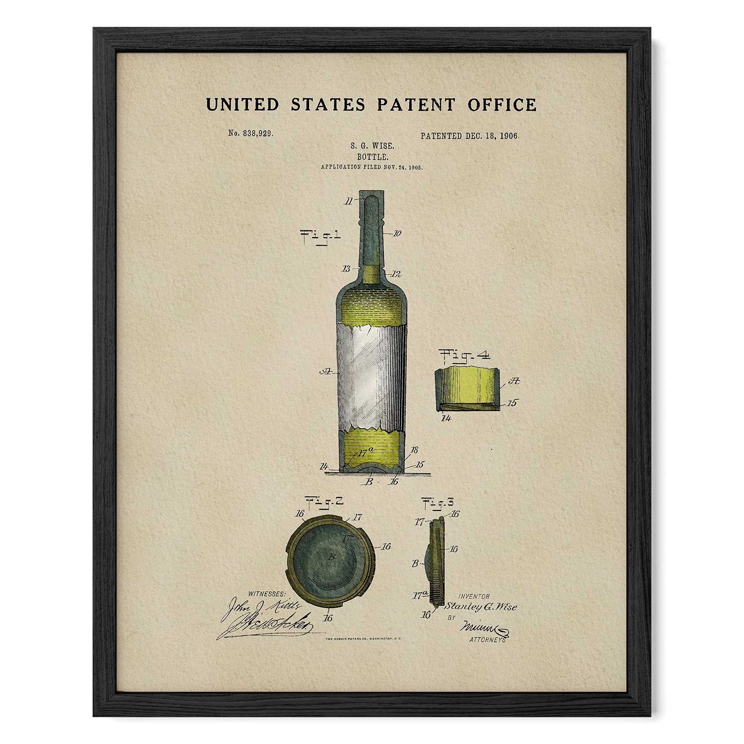 Wine Bottle (1906)