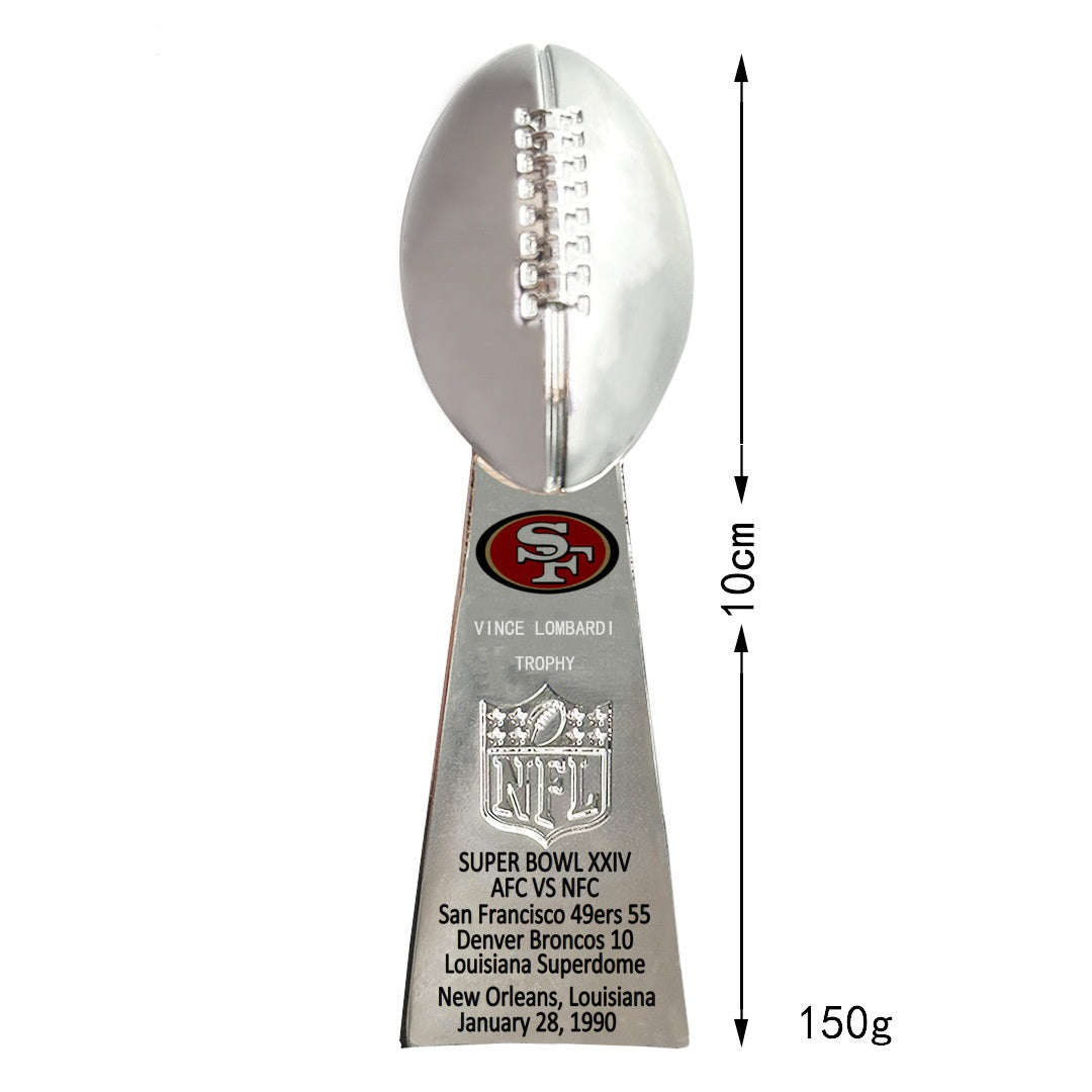 San Francisco 49ers Dynasty Era Ring & Trophy Set – Championship Replica Collector Display