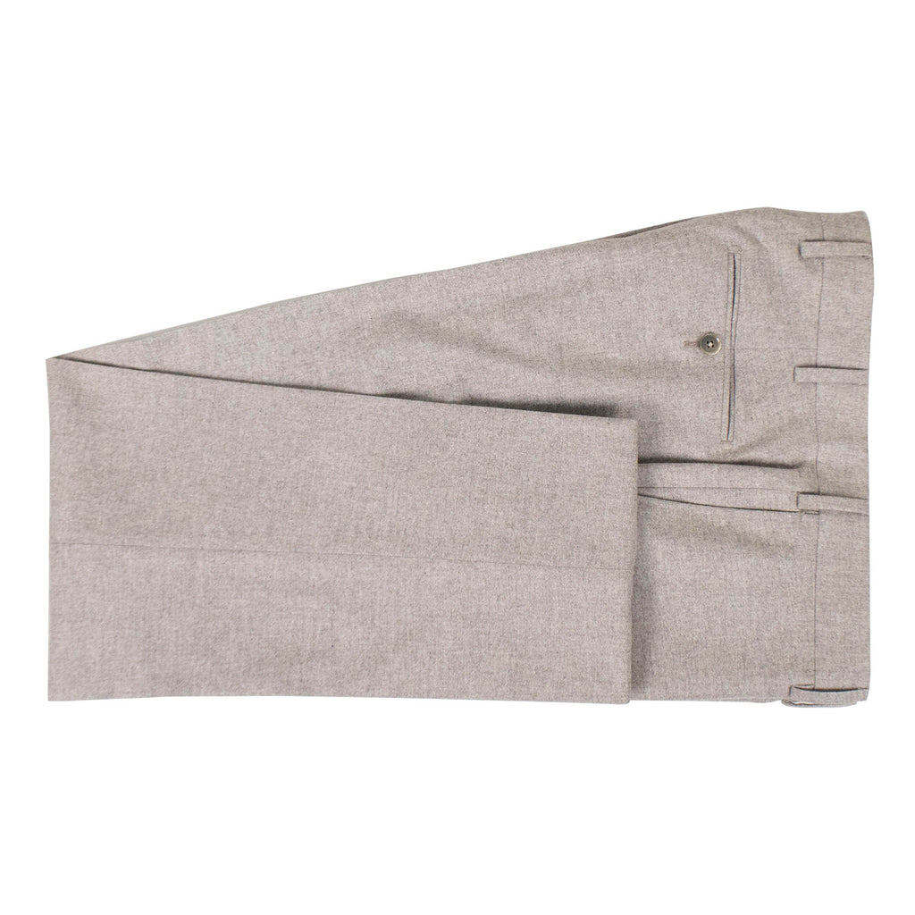 Wool Blend 3 Roll 2 Button Slim Fit Suit // Beige