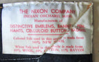 Vintage 1962 Princeton Black 65x34 Felt Banner 182820