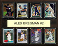 Alex Bregman 2 8 Card Plaque Topps Bowman 2025 2024 Houston Astros