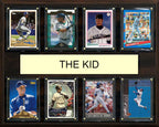 Ken Griffey Jr The Kid 8 Card Plaque Topps Bowman 2025 2024 Seattle Mariners