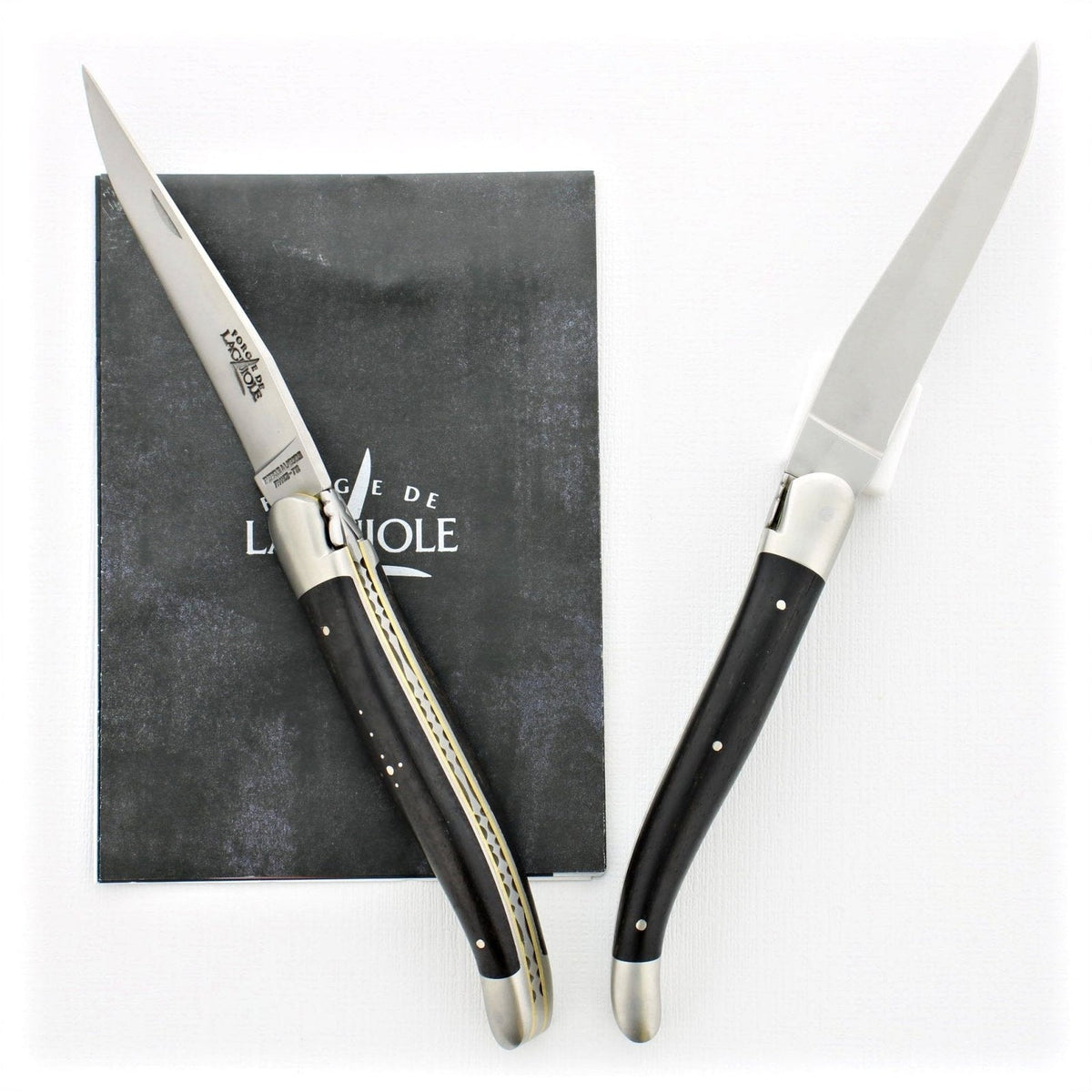 12 cm Carvé Boraldes Series - Ebony Handle - Satin