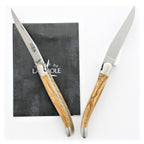 12 cm Carvé Boraldes Series - Olivewood Handle - Satin