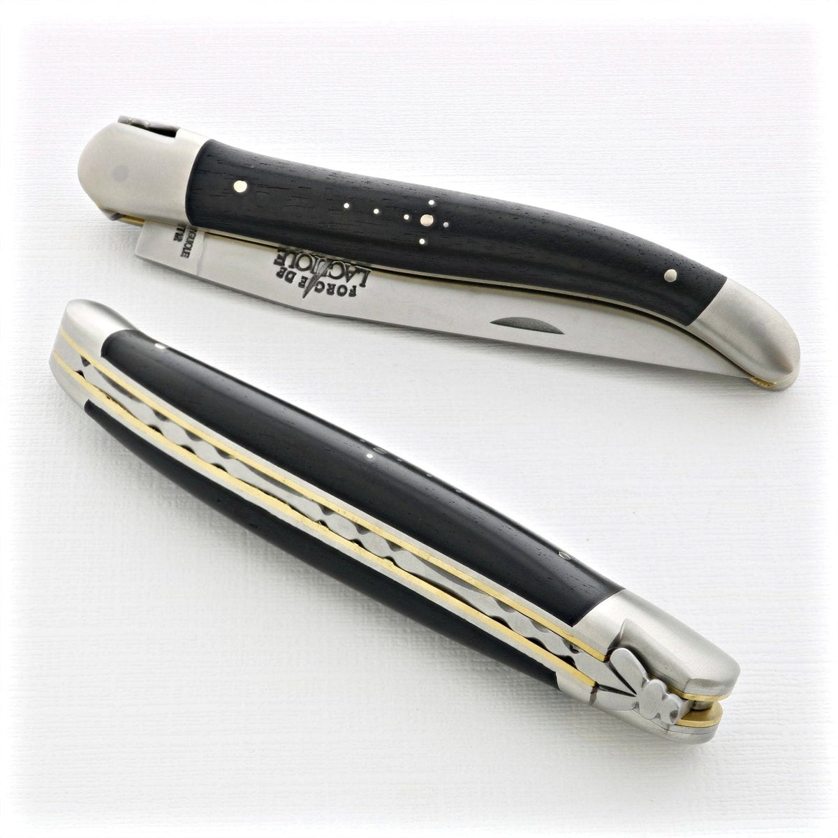 12 cm Carvé Cascades Series - Ebony Handle - Satin