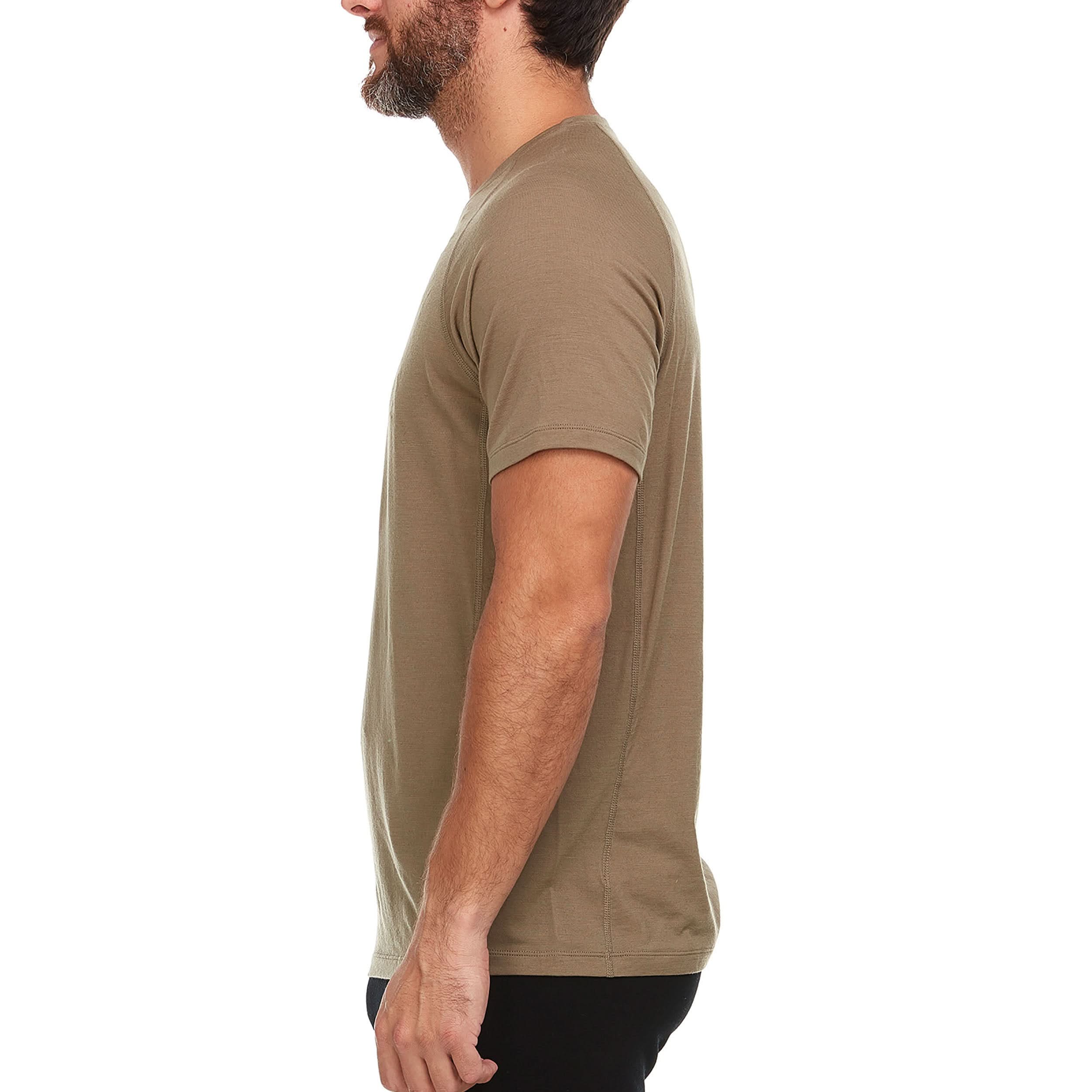 Microweight Men's Wool T Shirt - Woolverino