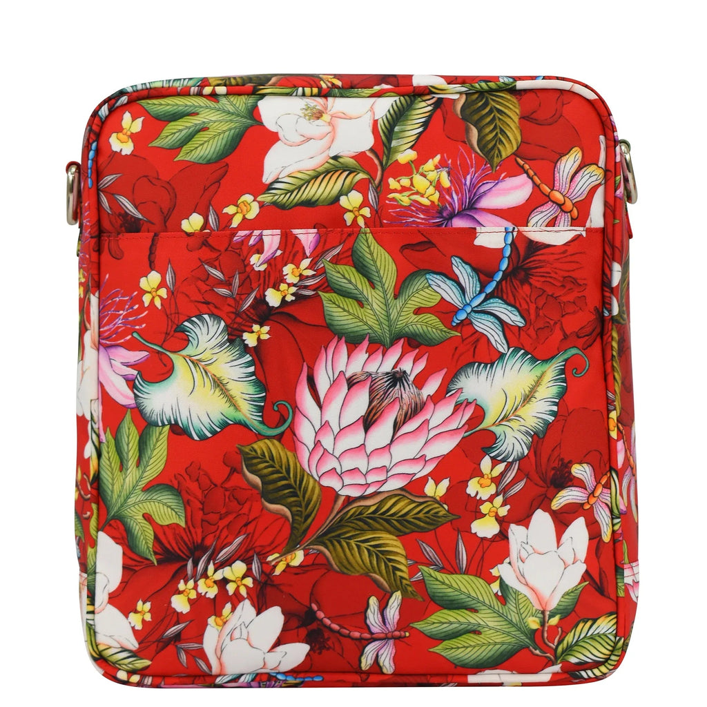 Wanderlust Luxe Fabric Organizer Crossbody - 12021