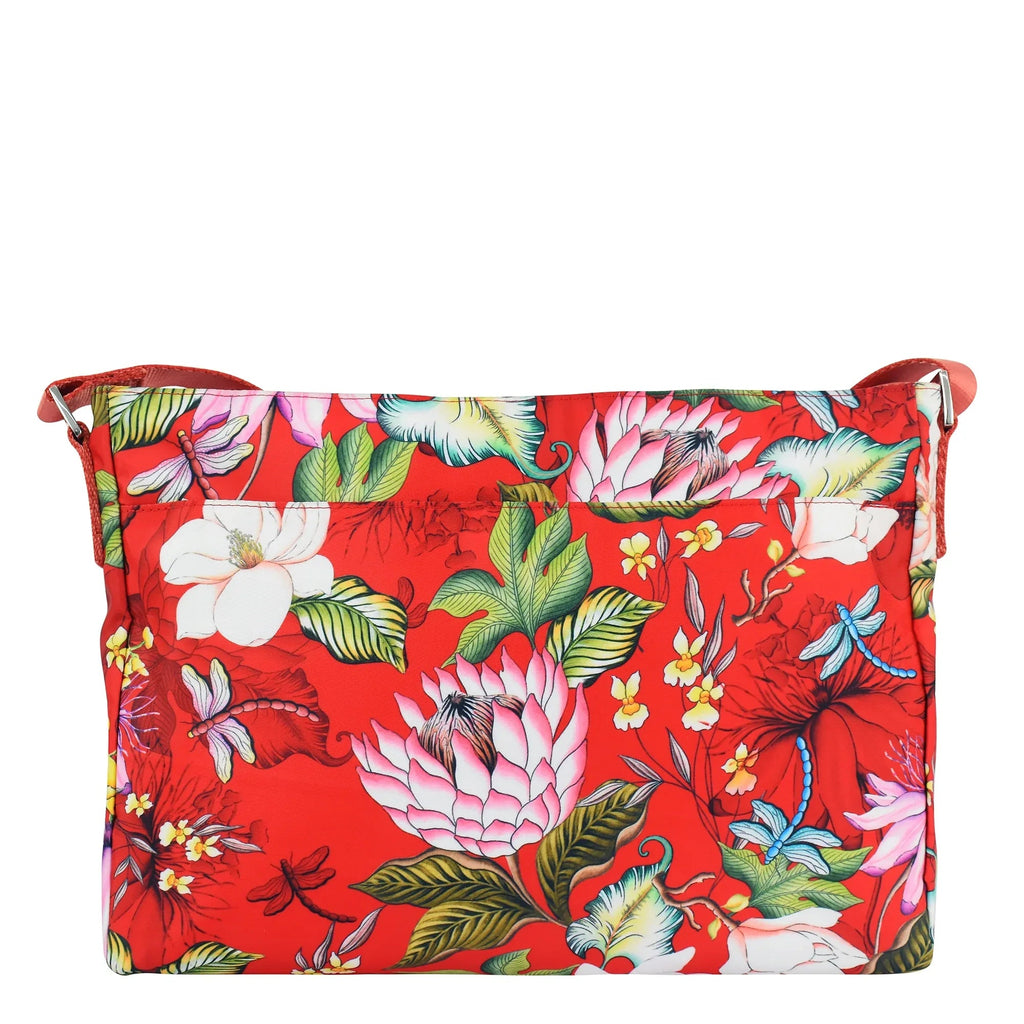 Wanderlust Luxe Fabric Crossbody Bag - 12022