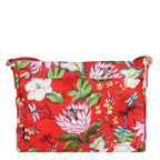 Wanderlust Luxe Fabric Crossbody Bag - 12022