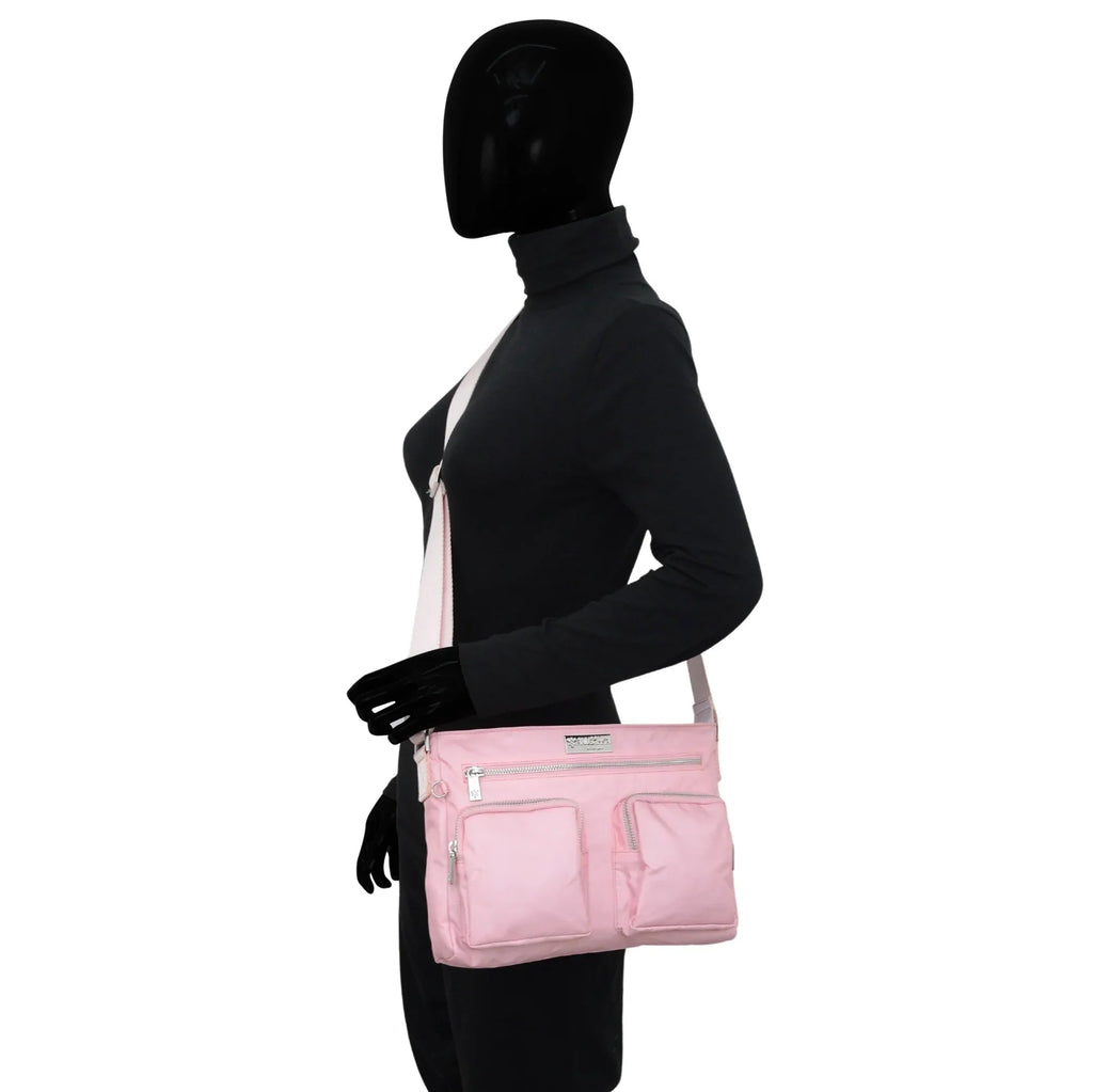 Wanderlust Luxe Fabric Crossbody Bag - 12022