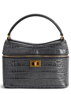 Balenciaga Calf Leather Rodeo Vanity Bag