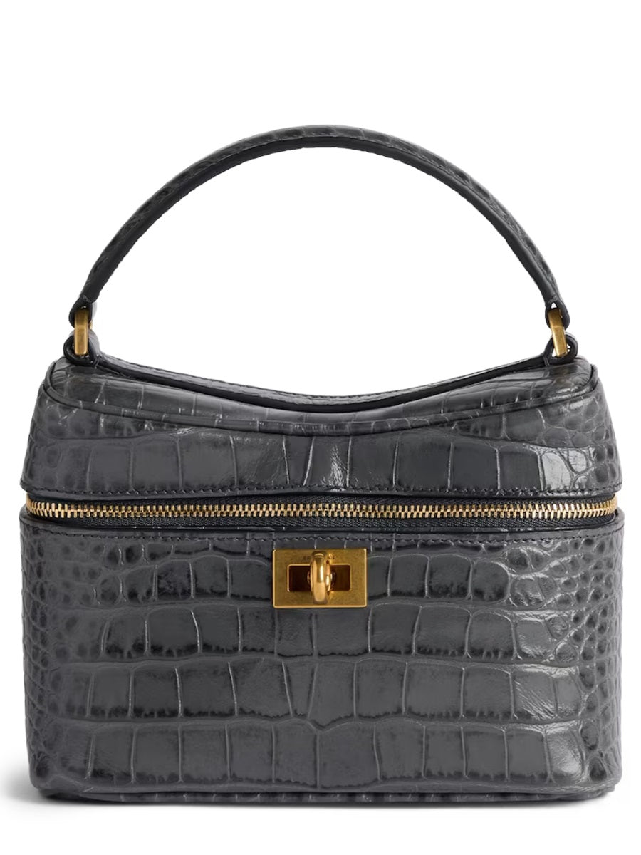 Balenciaga Calf Leather Rodeo Vanity Bag