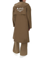 Hooded Trench Coat