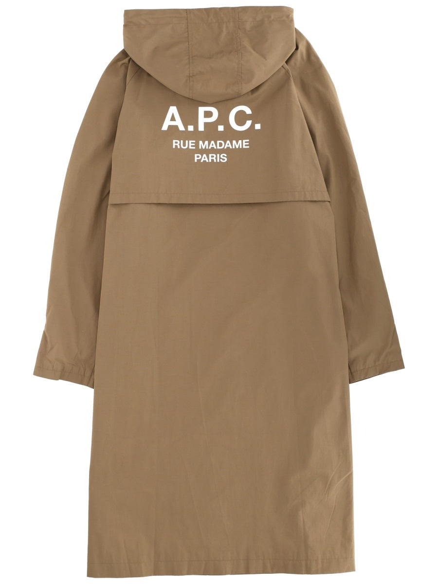 Hooded Trench Coat