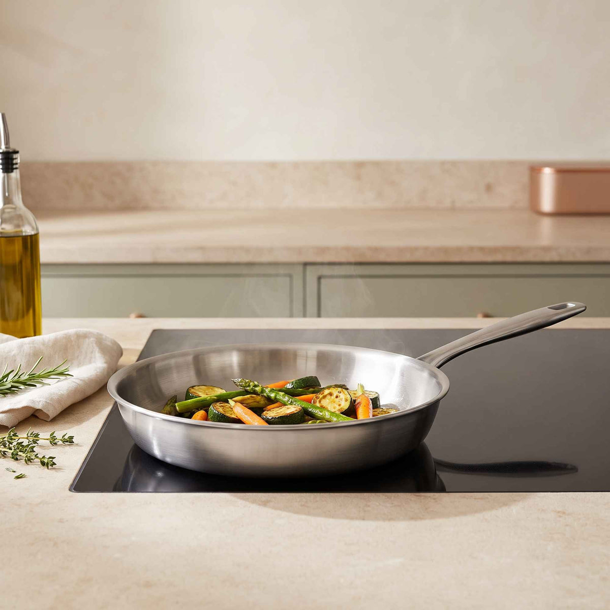 5-Ply Stainless Cookware Set, 14-Piece