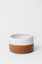 Waylon Soup Bowl - Brown/White - Set of 4