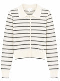 Cardigan With Polo Collar