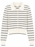 Cardigan With Polo Collar