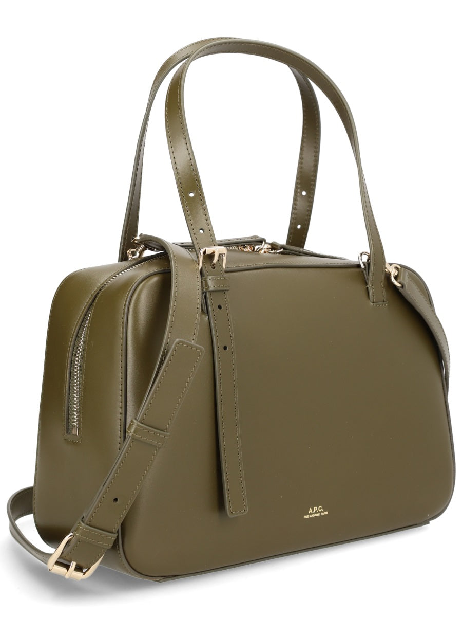 Brown Leather Virginie Bag