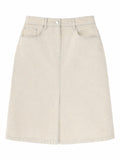 Denim Midi Skirt