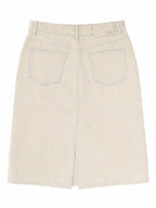 Denim Midi Skirt