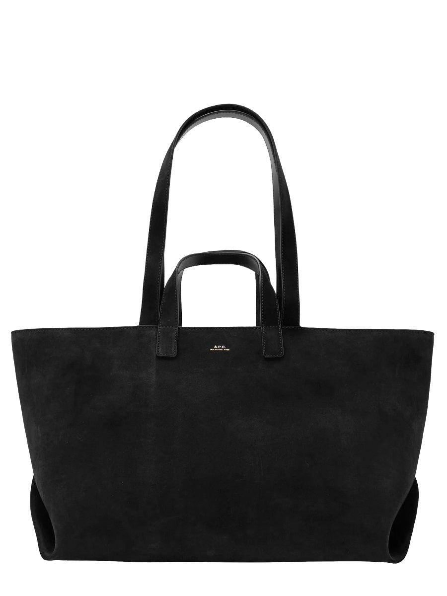 Handbag Le Drummer Black Leather