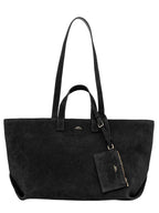 Handbag Le Drummer Black Leather