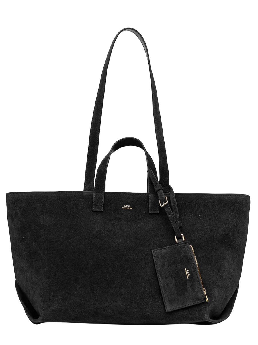 Handbag Le Drummer Black Leather