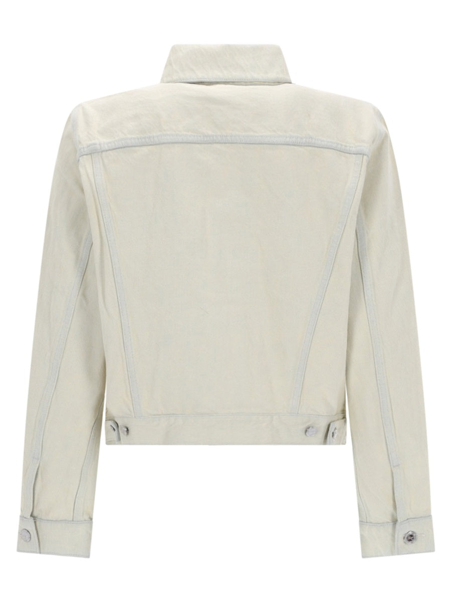 Jacket Dion White Cotton
