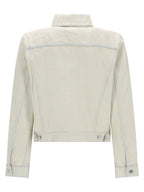 Jacket Dion White Cotton
