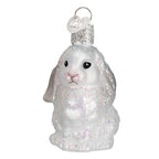 White Baby Bunny Ornament