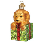 Doodle Puppy Surprise Ornament