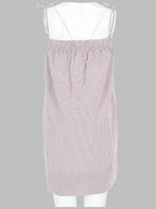 Dress IRIS Brown Cotton